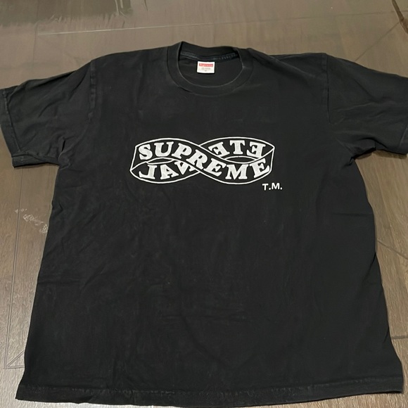 Supreme Eternal Tee Black Medium size - Picture 1 of 4